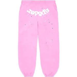 Sp5der Atlanta Sweatpants Pink