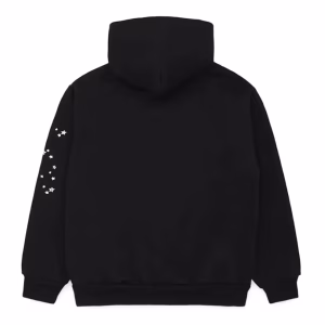 Sp5der-OG-Web-Hoodie-Black Back Side