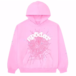 Sp5der-OG-Web-Hoodie-Pink