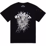 Sp5der-OG-Web-V2-Tee-Black Front Look