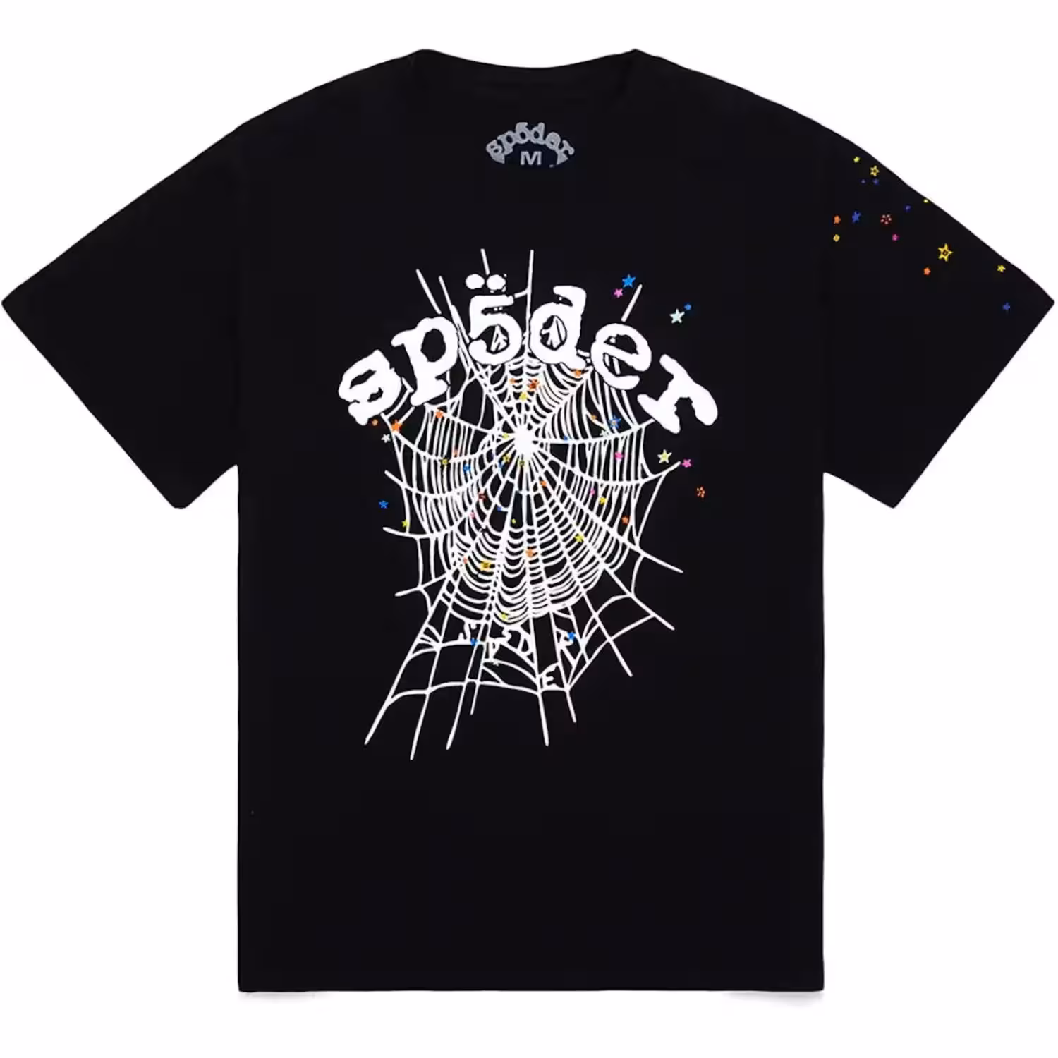 Sp5der-OG-Web-V2-Tee-Black Front Look Sp5der-OG-Web-V2-Tee-Black Front Look