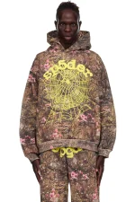 Sp5der-Real-Tree-OG-Web-Hoodie-Camo Fornt View