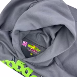 Sp5der Wait Web Hoodie Slate Grey - Image 3