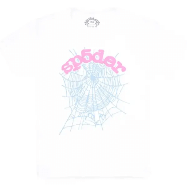Sp5der OG Web Baby Tee White Sp5der OG Web Baby Tee White