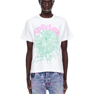 Sp5der OG Web Tee White