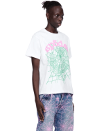 Sp5der OG Web Tee White