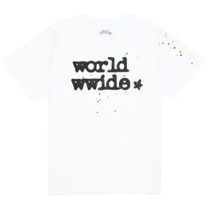Sp5der Worldwide Tee White