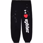 Sp5der Souvenir SP5 Sweatpants Black