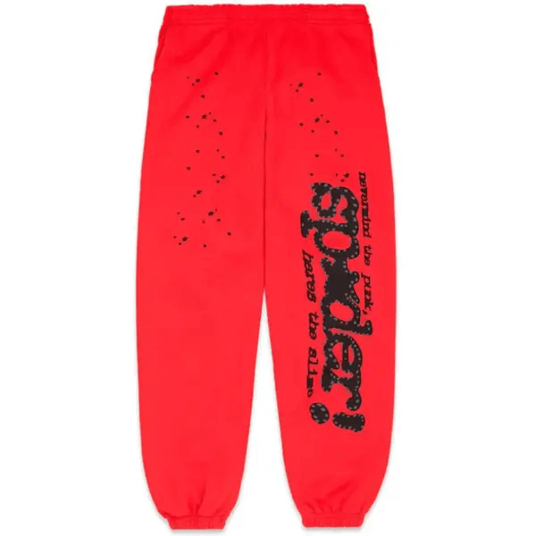 Sp5der P*NK V2 Sweatpant Red Sp5der P*NK V2 Sweatpant Red