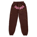 Sp5der Angel Number Tracksuit Brown