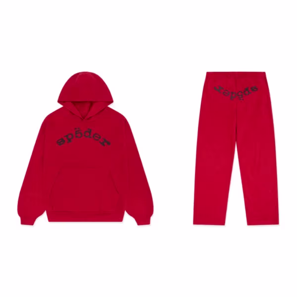 SP5DER VVS TRACKSUIT RED SP5DER VVS TRACKSUIT RED