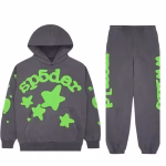 Sp5der Tracksuit Slate Grey