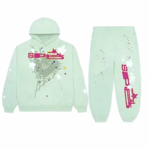 Sp5der SP5 Tracksuit Mint