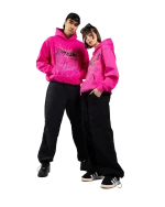 Sp5der P*NK Hoodie Pink - Image 5