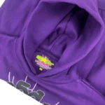 Sp5der Web Hoodie Purple