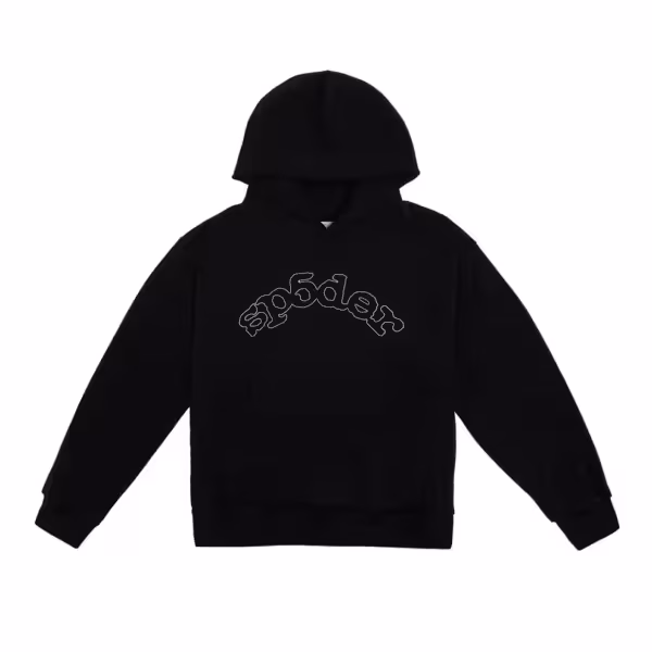 SP5DER OG LOGO HOODIE BLACK
