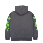 Sp5der Beluga Hoodie Grey/Green