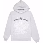 Sp5der Arach NY Phobia Hoodie Ash Grey