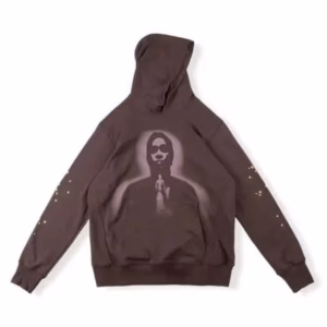 Sp5der Thug Hoodie Angel Brown