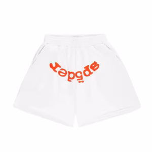 Sp5der OG Web V2 Sweatshort White