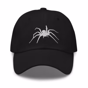Spider Hat Black