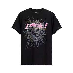 Sp5der T-Shirt P*nk Black