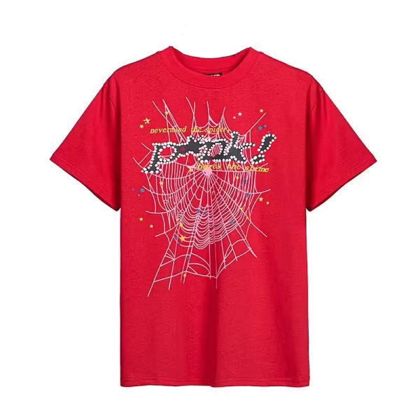 Sp5der T-Shirt P*nk Red
