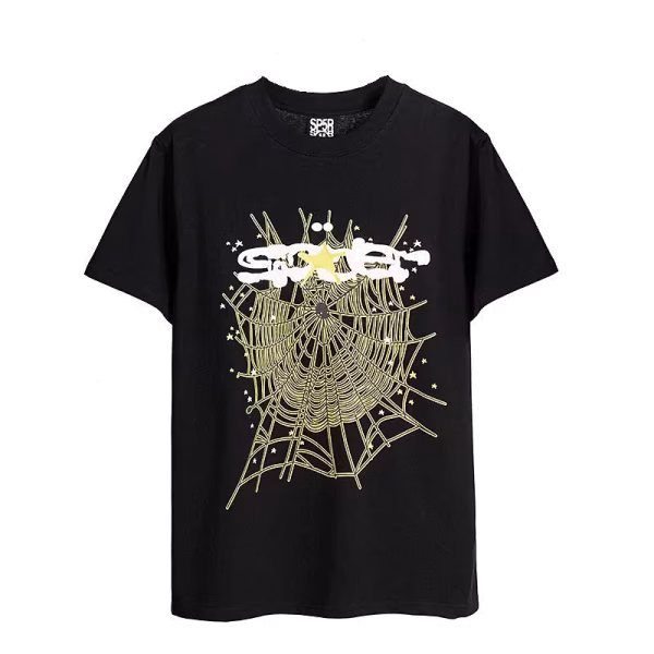 Sp5der T-Shirt SP5 Black