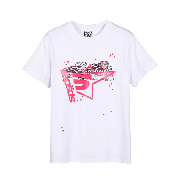 Sp5der T-Shirt SP5 White
