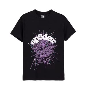 Sp5der T-Shirt Web Black