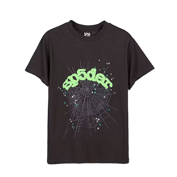 Sp5der T-Shirt Web Dark Grey